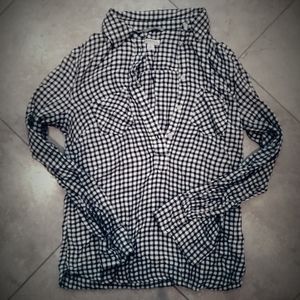 black and white flannel from target